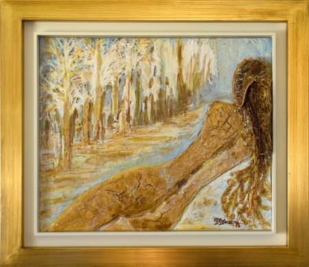 Árida - Técnicas mistas e esmaltes sobre madeira